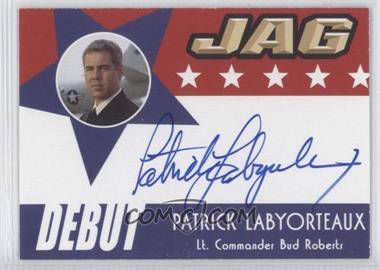 2006 TK Legacy JAG Premiere Edition - Debut Autographs #D11 - Patrick Labyorteaux as Lt. Commander Bud Roberts