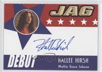 Hallee Hirsh as Mattie Grace Johnson