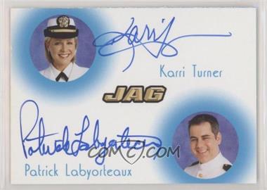 2006 TK Legacy JAG Premiere Edition - Ensemble Autographs #JC2 - Karri Turner and Patrick Labyorteaux /200 [EX to NM]