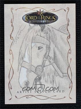 2006 Topps Lord of the Rings Evolution - Sketch Cards #_JUCH - Justin Chung /1