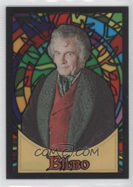 2006 Topps Lord of the Rings Evolution - Stained Glass #S2 - Bilbo Baggins