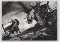 Paintings - Challenge of the Witch King