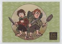Caricatures - Frodo & Sam