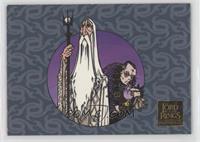 Caricatures - Saruman & Wormtongue [EX to NM]