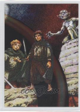2006 Topps Lord of the Rings Masterpieces - Etched-Foil #1 - Frodo, Golem (Rafael Kayanan)