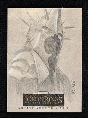 2006 Topps Lord of the Rings Masterpieces - Sketch Cards #_LEKO - Lee Kohse /1