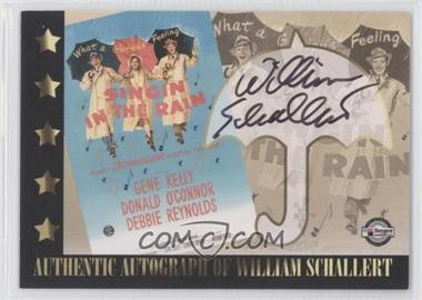 2007-08 Breygent Classic Vintage Movie Posters - Autographs #WSA - William Schallert