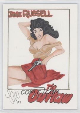 2007-08 Breygent Classic Vintage Movie Posters - Sketch Cards #_JARU - Jane Russell (The Outlaw) /1