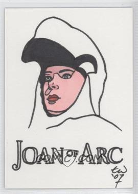 2007-08 Breygent Classic Vintage Movie Posters - Sketch Cards #_TWJA - Travis Walton (Joan of Arc) /1