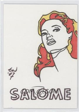 2007-08 Breygent Classic Vintage Movie Posters - Sketch Cards #_TWSA - Travis Walton (Salome) /1