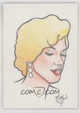 2007-08 Breygent Marilyn Monroe: Shaw Family Archive - Sketch Cards #_TRWA - Travis Walton (Marilyn Monroe) /1