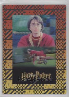 2007 Artbox The World of Harry Potter 3D - Box Toppers Harry at Quidditch #BT3 - Harry Potter [EX to NM]