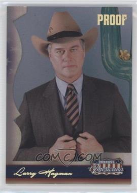 2007 Donruss Americana - [Base] - Gold Proof #40 - Larry Hagman /100