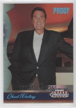 2007 Donruss Americana - [Base] - Platinum Proof #92 - Chuck Woolery /25