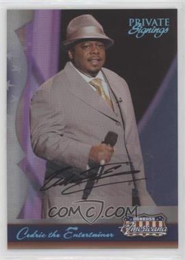 2007 Donruss Americana - [Base] - Private Signings Platinum #15 - Cedric the Entertainer /135