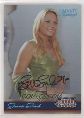 2007 Donruss Americana - [Base] - Private Signings Platinum #53 - Jennie Finch /500