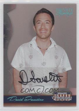 2007 Donruss Americana - [Base] - Private Signings Platinum #79 - David Faustino /150