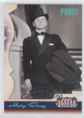 2007 Donruss Americana - [Base] - Retail Platinum Proof #45 - Mickey Rooney /25