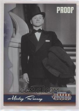 2007 Donruss Americana - [Base] - Silver Proof #45 - Mickey Rooney /250