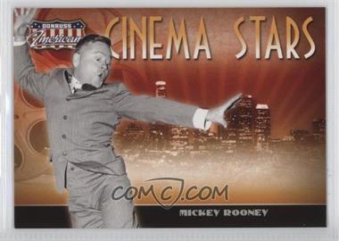 2007 Donruss Americana - Cinema Stars - Promos #_MIRO - Mickey Rooney