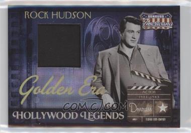 2007 Donruss Americana - Hollywood Legends - Golden Era Materials #HL-4 - Rock Hudson /50