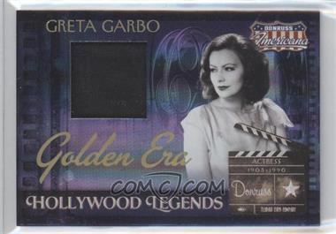 2007 Donruss Americana - Hollywood Legends - Golden Era Materials #HL-7 - Greta Garbo /50