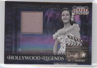 2007 Donruss Americana - Hollywood Legends - Materials #HL-29 - Dorothy Lamour /325