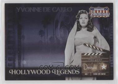 2007 Donruss Americana - Hollywood Legends #HL-38 - Yvonne De Carlo /500