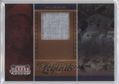 2007 Donruss Americana - Sports Legends - Materials #SL-1 - Willie Mays /100