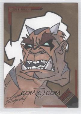 2007 Inkworks Hellboy Animated Sword of Storms - Sketch Cards #SK.12 - James Rogovoy /256