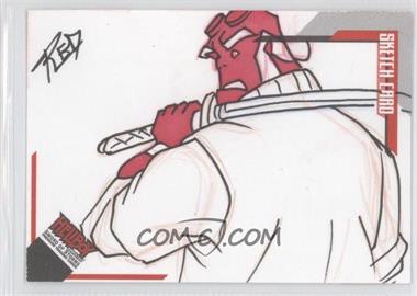 2007 Inkworks Hellboy Animated Sword of Storms - Sketch Cards #SK.19 - Kate "Red" Bradley /243