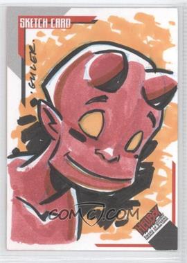 2007 Inkworks Hellboy Animated Sword of Storms - Sketch Cards #SK.3 - Greg Guler /250