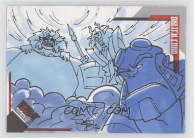 2007 Inkworks Hellboy Animated Sword of Storms - Sketch Cards #SK.8 - Jeff Zugale /275