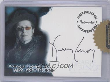 2007 Inkworks The Seeker: The Dark is Rising - Autographs #A-FC - Frances Conroy as Miss Greythorne