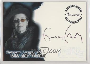 2007 Inkworks The Seeker: The Dark is Rising - Autographs #A-FC - Frances Conroy as Miss Greythorne