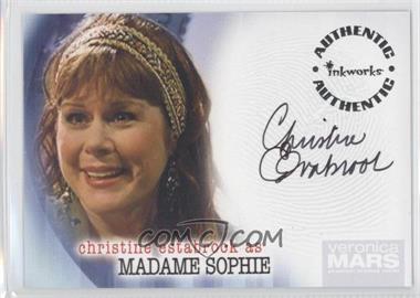 2007 Inkworks Veronica Mars Season 2 - Autographs #A-21 - Christine Estabrook as Madame Sophie