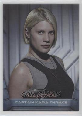 2007 Rittenhouse Battlestar Galactica Season 2 - Crew #T3 - Katee Sackhoff as Captain Kara Thrace