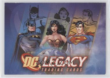 2007 Rittenhouse DC Legacy - [Base] #1 - Title Card/Checklist [EX to NM]