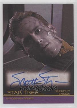 2007 Rittenhouse Star Trek: The Complete Movies - Autographs #A31 - Star Trek First Contact - Scott Strozier as Security Ensign