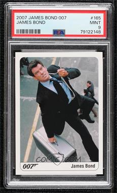 2007 Rittenhouse The Complete James Bond 007 - [Base] #165 - James Bond [PSA 9 MINT]