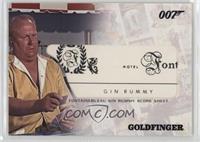 Goldfinger - Fontainebleau Gin Rummy Score Sheet