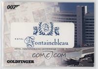 Goldfinger - Hotel Fontainebleau Letterhead