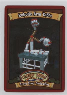 2007 Webkinz Series 1 - Curio Shop Curiosities #A1-08 - Robotic Arm Table