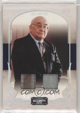 2008 Donruss Americana Celebrity Cuts - [Base] - Century Combo Materials #27 - Ed Asner /10