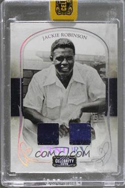 2008 Donruss Americana Celebrity Cuts - [Base] - Century Combo Materials #37 - Jackie Robinson /50 [Uncirculated]