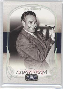 2008 Donruss Americana Celebrity Cuts - [Base] - Century Silver #53 - Lou Gehrig /50