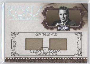 2008 Donruss Americana Celebrity Cuts - Hollywood Icons - Combo Materials #HI-GF - Glenn Ford /50