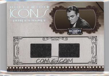 2008 Donruss Americana Celebrity Cuts - Hollywood Icons - Combo Materials #HI-JC - James Cagney /50