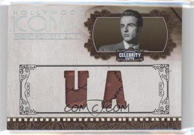 2008 Donruss Americana Celebrity Cuts - Hollywood Icons - Studio Die-Cut Materials #HI-MC - Montgomery Clift /25