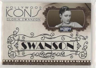 2008 Donruss Americana Celebrity Cuts - Hollywood Icons #HI-GS - Gloria Swanson /200